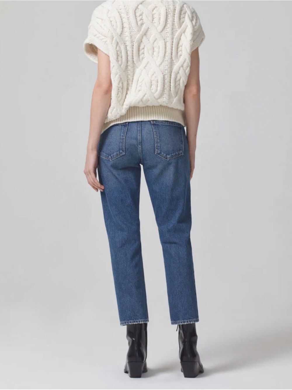 Citizens of Humanity Charlotte High Rise Straight Jeans Magnolia Size 26 - Picture 2 of 16